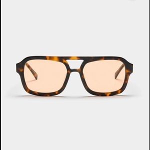 Vehla Dixie Choc Tort / Cinnamon Sunglasses NIB